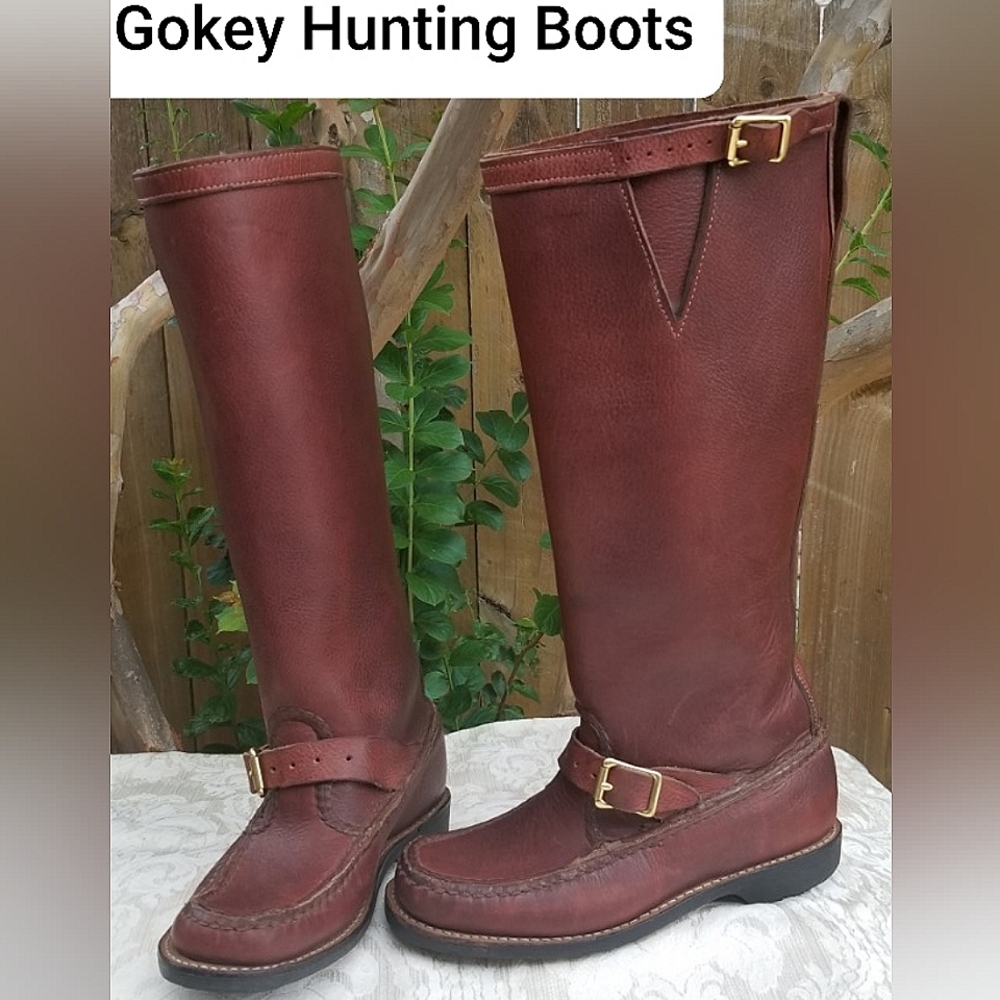 Vintage Gokey The Original Botte Sauvage Tall  Hunting Boot